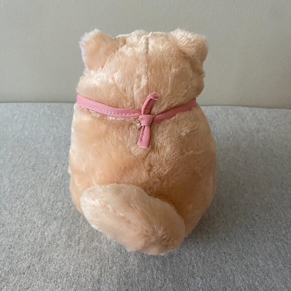 NWOT SKJ USA INC Mochishiba Shiba Inu Dog Pink Bib Japan 7" 2018 - Picture 3 of 10